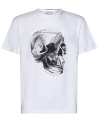 Alexander McQueen - Dragonfly Skull T-Shirt - Lyst