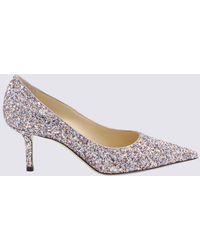 Jimmy Choo - Multicolour Rhinestones Love Pumps - Lyst