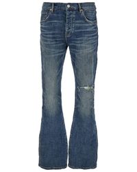 Purple Brand - Flared Jeans With Faded Effect - Lyst