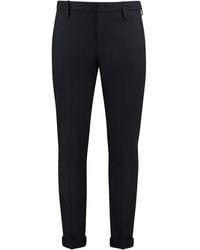 Dondup - Gaubert Wool And Cotton Trousers - Lyst