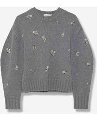 Jonathan Simkhai - Round Neck Sweater - Lyst