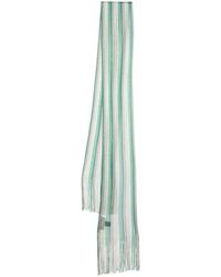 Missoni - Striped Knitted Scarf - Lyst