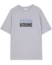 Maison Kitsuné - Maison Kitsune Surf Club Comfort T-Shirt-Shirt - Lyst