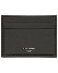 Dolce & Gabbana - Leather Card Holder - Lyst