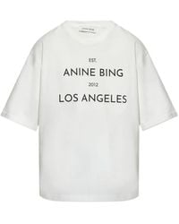 Anine Bing - Rudy Tee T-Shirt - Lyst