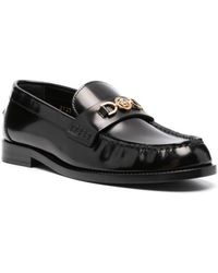 Versace - Leather Loafer - Lyst