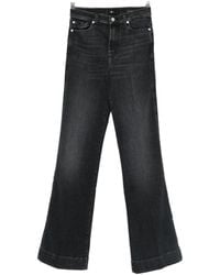 7 For All Mankind - Modern Dojo Flared Denim Jeans - Lyst