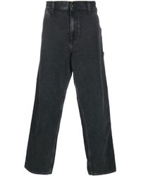 Pantalon carharrt coton noir Uomo Vestiti Jeans Jeans straight fit Carhartt WIP Jeans straight fit 
