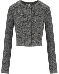 Elisabetta Franchi - Salepepe Bouclé Cardigan - Lyst