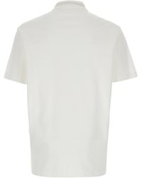 Versace - Polo Shirt With Medusa Detail On The Collar - Lyst