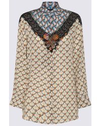 Etro - And Printed Silk Shirt - Lyst