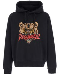 DSquared² - Casual Cool Fit Hoodie - Lyst