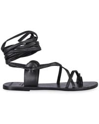 Manebí - Alex Rivière Studio X - St Tropez Leather Sandals - Lyst