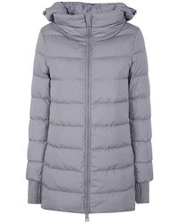 Herno - A-Shape Chamoix Down Jacket - Lyst