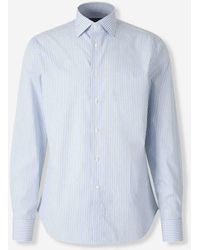Canali - Striped Pattern Shirt - Lyst
