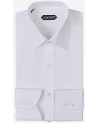 Tom Ford - Plain Cotton Shirt - Lyst