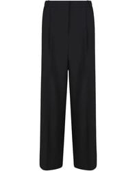 Calvin Klein - Travel Twill Wide Leg Pant - Lyst