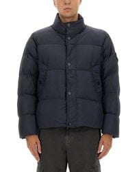 Stone Island - Down Jacket "Crinckle Reps" - Lyst