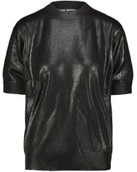 Junya Watanabe - Short-Sleeved Knitted T-Shirt - Lyst