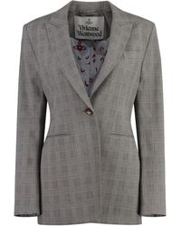 Vivienne Westwood - Prince Of Wales Checked Jacket - Lyst