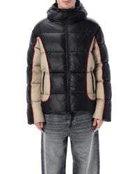DIESEL - W-Ostend Hooded Ripstop Puffer Jacket - Lyst