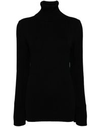 Junya Watanabe - Ribbed Wool Turtle-Neck Sweater - Lyst