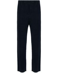 Homme Plissé Issey Miyake - Essentials Trousers For - Lyst