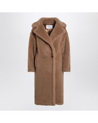 Max Mara - Camel-Coloured Teddy Bear Icon Coat - Lyst
