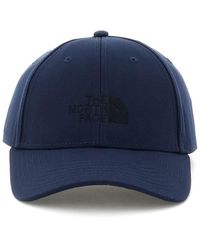 The North Face Recycled 66 Classic Hat Blue Cap With Logo Embroidery ...