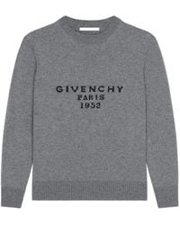 Givenchy - Wool And Cashmere Pullover With Paris 1952 Clothing - Lyst