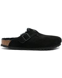 Birkenstock - Boston Shearling Slippers - Lyst