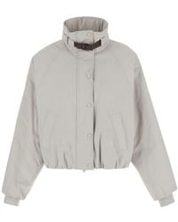 Brunello Cucinelli - Padded Jacket With Belt - Lyst