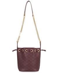 Saint Laurent - Cassandre Leather Bucket Bag - Lyst