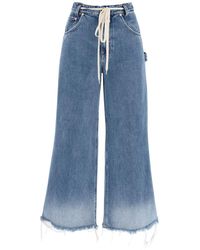 Closed - Flare Morus Jeans With Distressed Details - Lyst