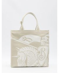 Burberry - Tote Bag With Ekd - Lyst