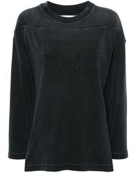 Maison Margiela - Cotton Sweatshirt With Number Application - Lyst