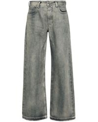 Rick Owens - Wide Leg Denim Jeans - Lyst