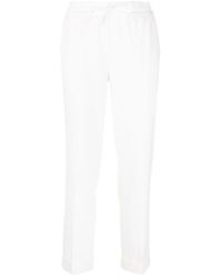 P.A.R.O.S.H. - Tapered Drawstring Trousers - Lyst