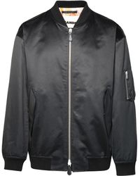 Jil Sander - Cotton Blouson Bomber Jacket - Lyst