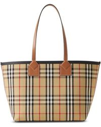 Burberry - Small Tote Bag - Lyst