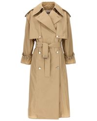 Jil Sander - Oversize Double-Breasted Trench Coat - Lyst