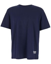 Balmain - Crewneck T-Shirt With Logo Lettering Print On The Front - Lyst
