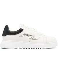 Emporio Armani Trainers for Men - Up to 40% off | Lyst Australia