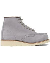 Red Wing - "6' Moc Toe 3300 Dusty Abilene" Lace-Up Ankle Boots - Lyst