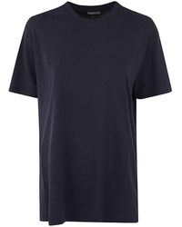 Tom Ford - Cut And Sewn Crew Neck T-shirt Clothing - Lyst