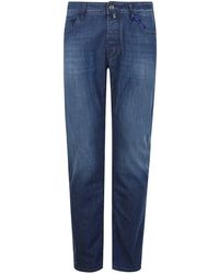 Jacob Cohen - Pant 5 Pocket Slim Fit Bard Denim Stretch - Lyst