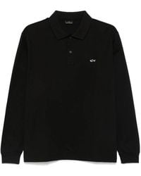 Paul & Shark - Long-Sleeve Cotton Polo Shirt - Lyst