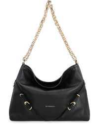 Givenchy - Voyou Chain Leather Shoulder Bag - Lyst