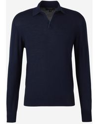 Sease - Wool Knitted Polo - Lyst