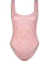 Versace - Barocco Print Swimsuit - Lyst